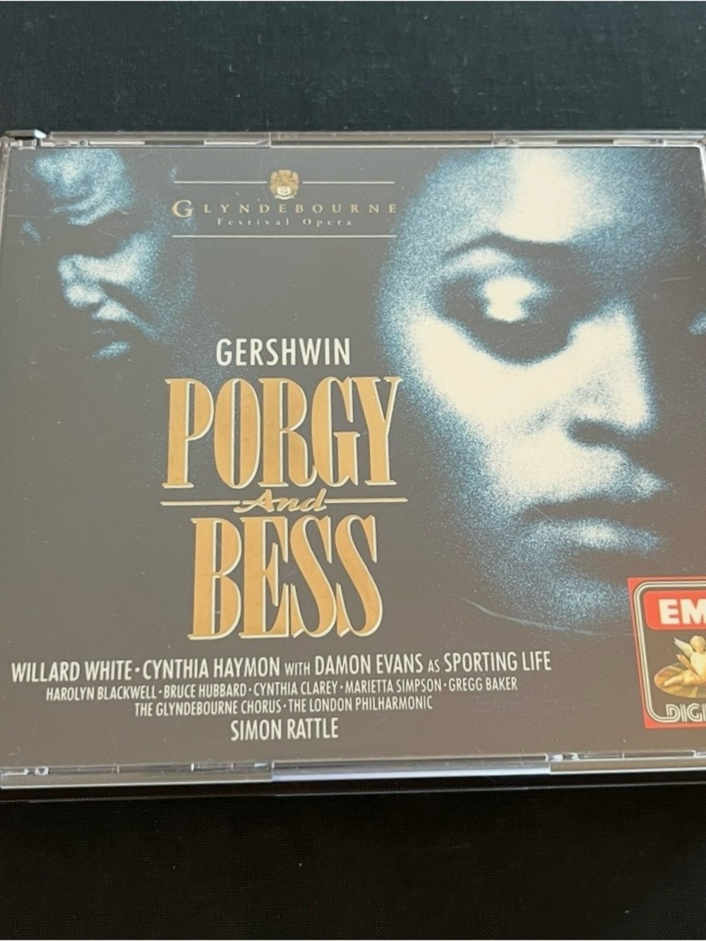 Gershwin: Porgy And Bess EMI 3 CD Box Set Conductor Simon Rattle 1989